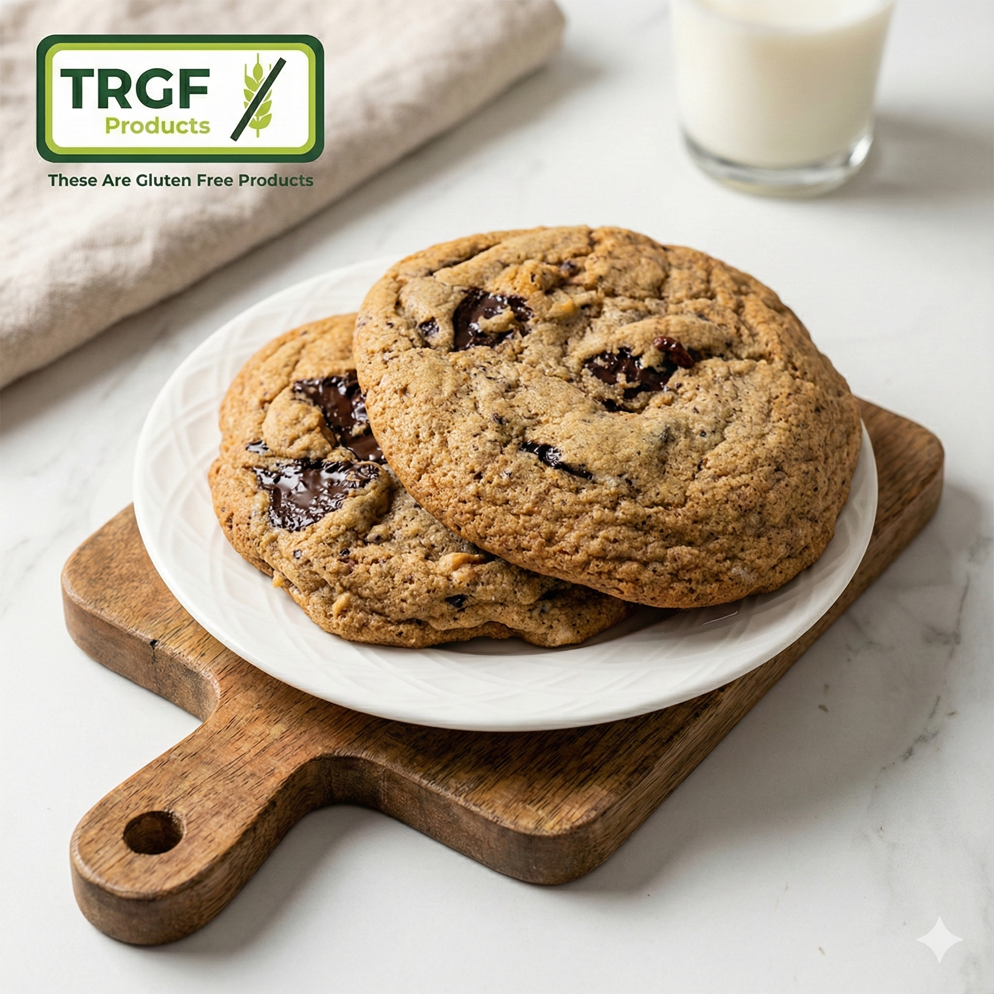 Gluten-free and wheat-free bakery product from TRGF Products - Gluten-free and wheat-free cookies - Austin, Texas