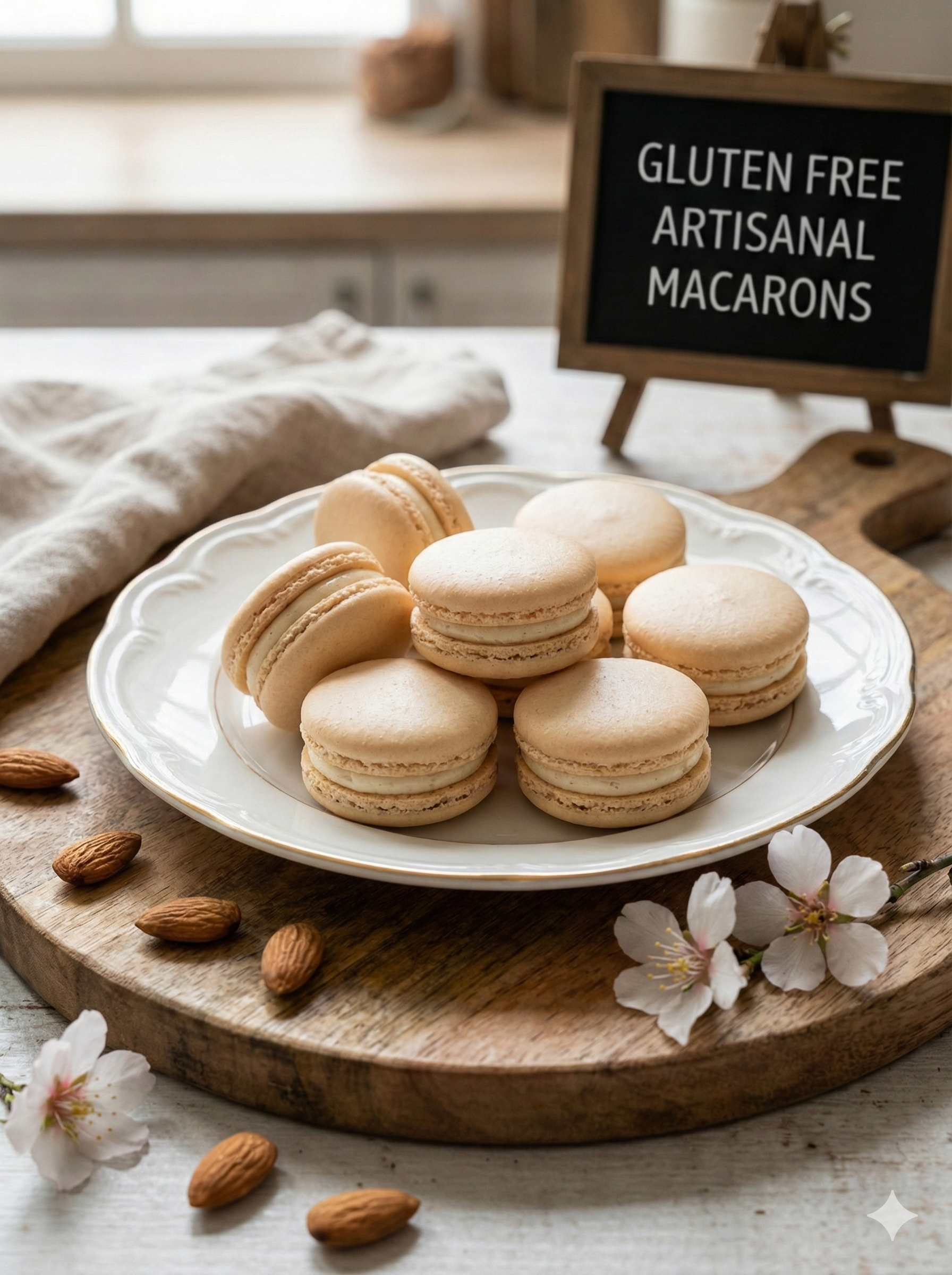 Gluten-free and wheat-free bakery product from TRGF Products - Gluten-free and wheat-free macarons - Austin, Texas