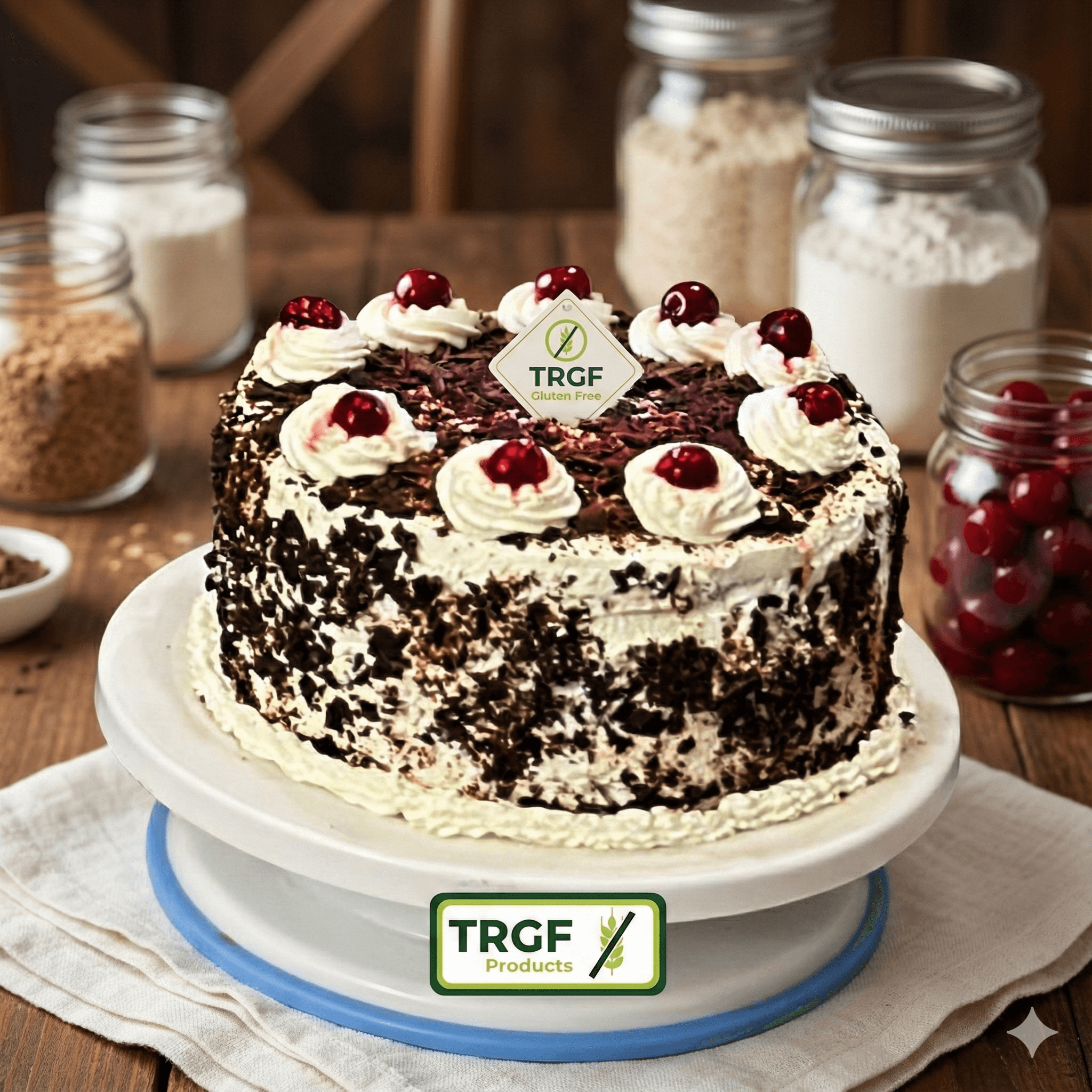 Gluten-free & wheat-free bakery product from TRGF Products - Gluten-free & wheat-free cake - Austin, Texas