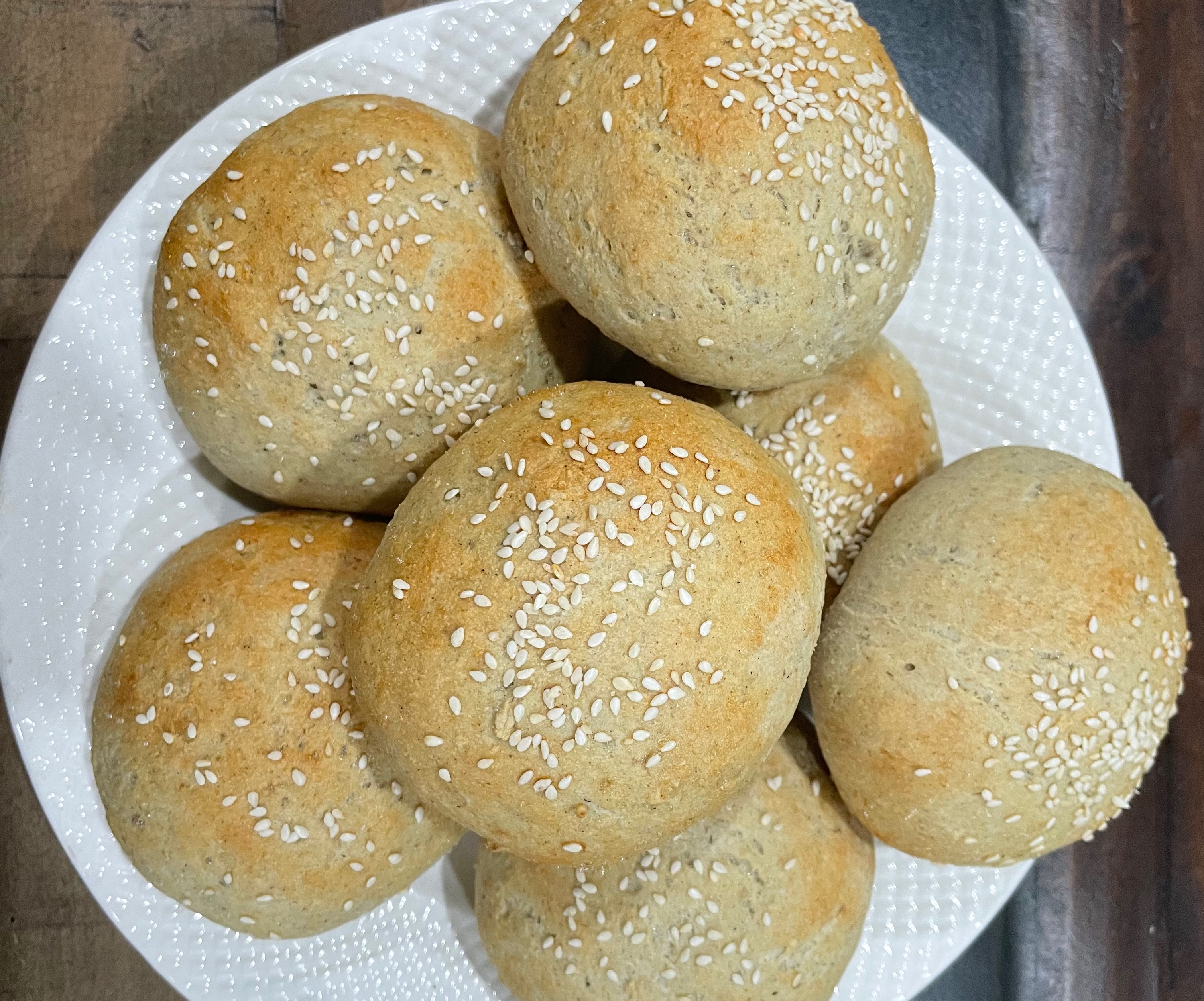 Burger buns — gluten-free and wheat-free