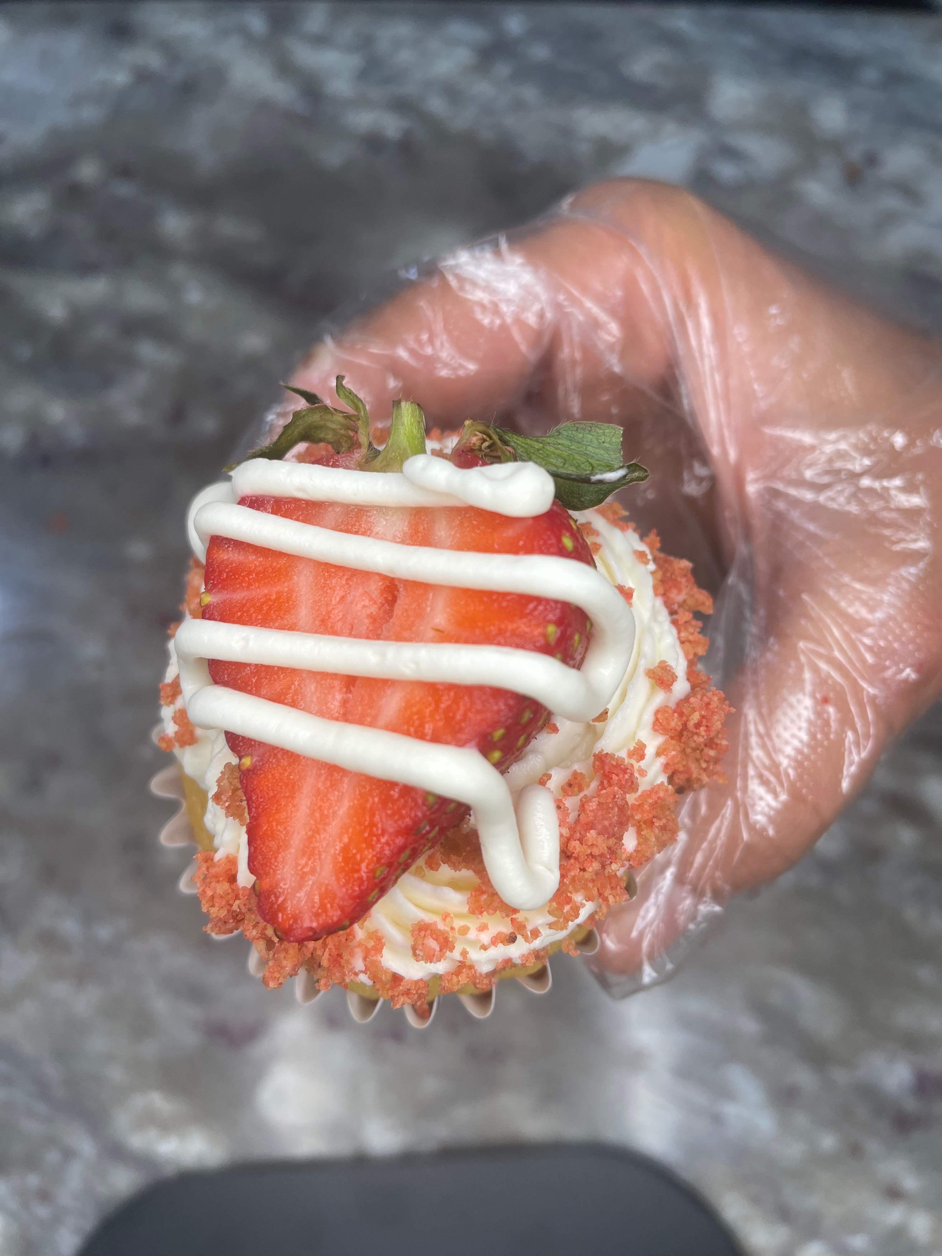 Strawberry cupcakes — gluten-free and wheat-free